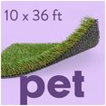 thumbnail image 1 of ALLGREEN Pet 10 x 36 FT Artificial Grass for Pet Dog Potty Training Indoor/Outdoor Area Rug, 1 of 4