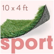 ALLGREEN Sport 10 x 4 FT Artificial Grass for Pet Sports Agility Indoor/Outdoor Area Rug