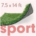 thumbnail image 1 of ALLGREEN Sport 7.5 x 14 FT Artificial Grass for Pet Sports Agility Indoor/Outdoor Area Rug, 1 of 4