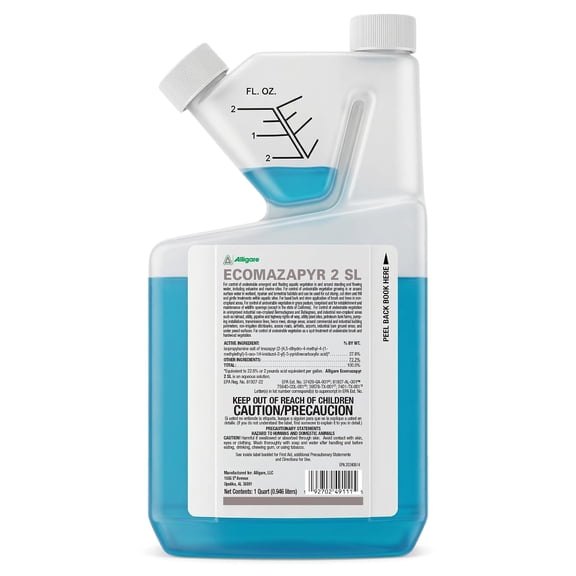 Ecomazapyr 2 SL Broad-Spectrum Herbicide - 32 fl oz Bottle by Alligare