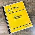 thumbnail image 1 of ALLIS CHALMERS 715 BACKHOE LOADER TRACTOR PARTS MANUAL CATALOG SCHEMATICS, 1 of 7