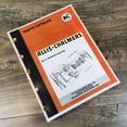 thumbnail image 1 of ALLIS CHALMERS HD21A HD21F HD21G CRAWLER TRACTOR PARTS MANUAL CATALOG ASSEMBLY, 1 of 8