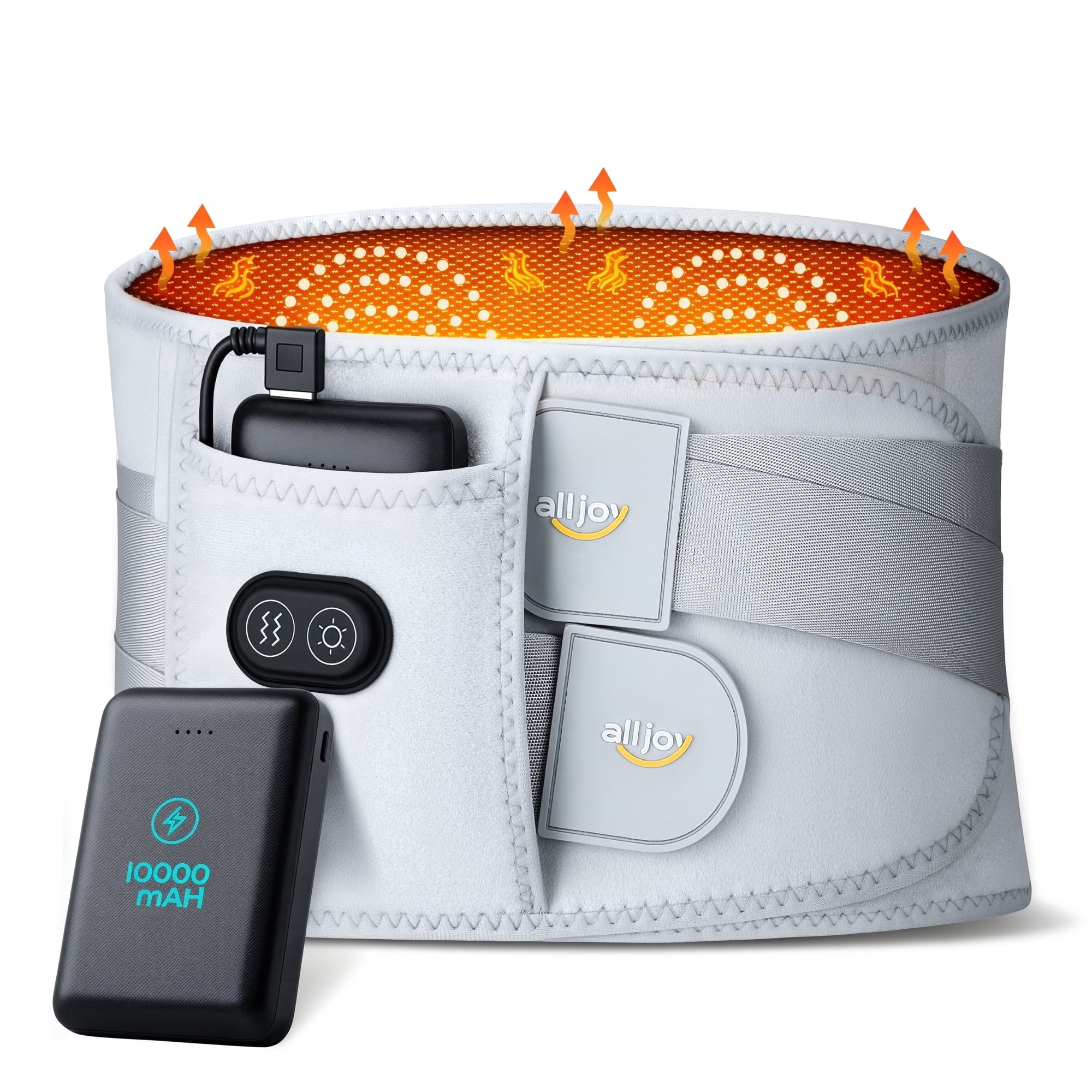 Calming Heat Massaging Weighted Heating Pad Stores