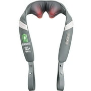 ALLJOY Shiatsu Neck Back Shoulder Massager with Heat, Rechargeable Shiatsu 3d Cordless Neck Heat Massager, Home, Car, and Office Use