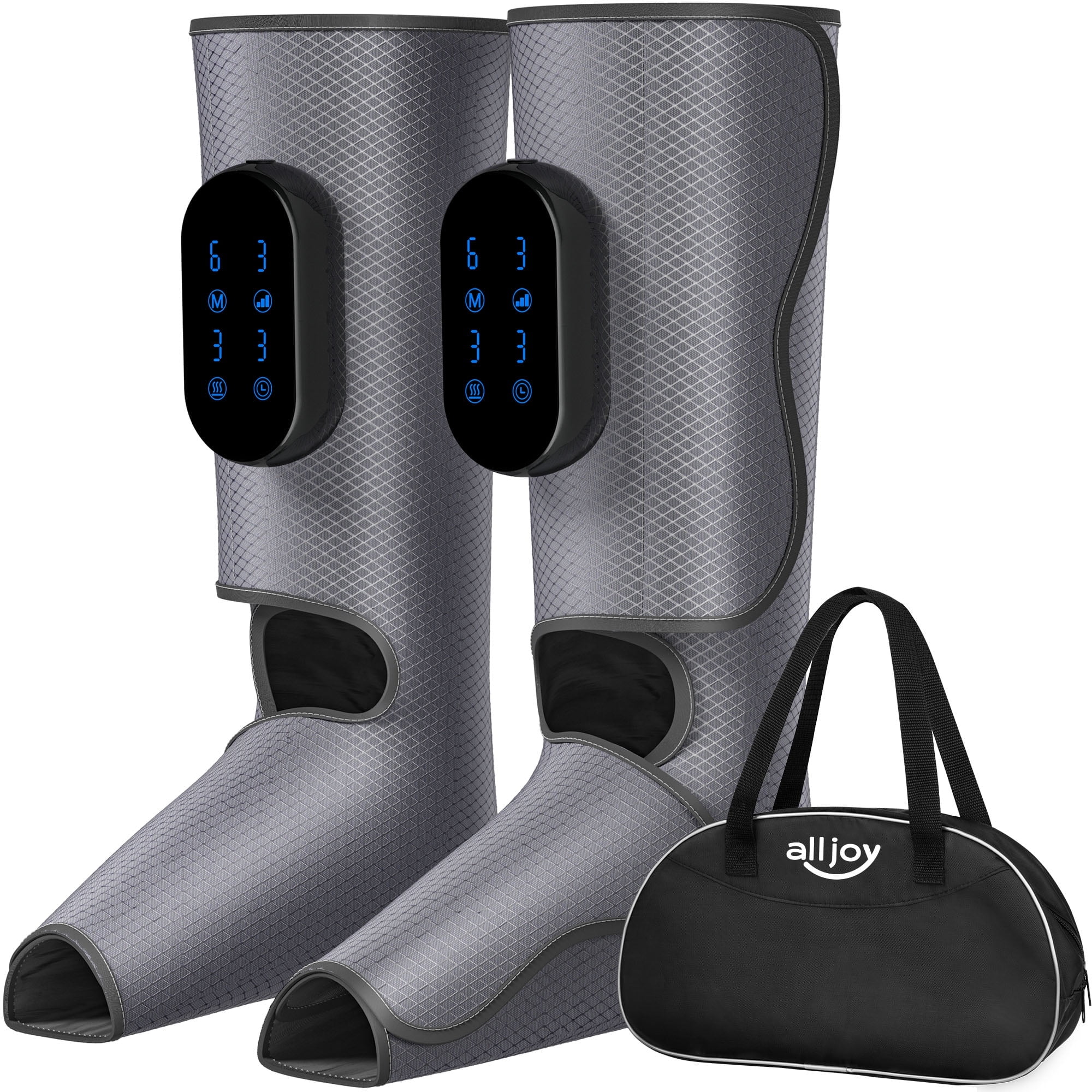 ALLJOY Cordless Foot and Leg Massager Leg Air Compression Boots for Circulation and Pain Relief,Rechargeable Calf Massager