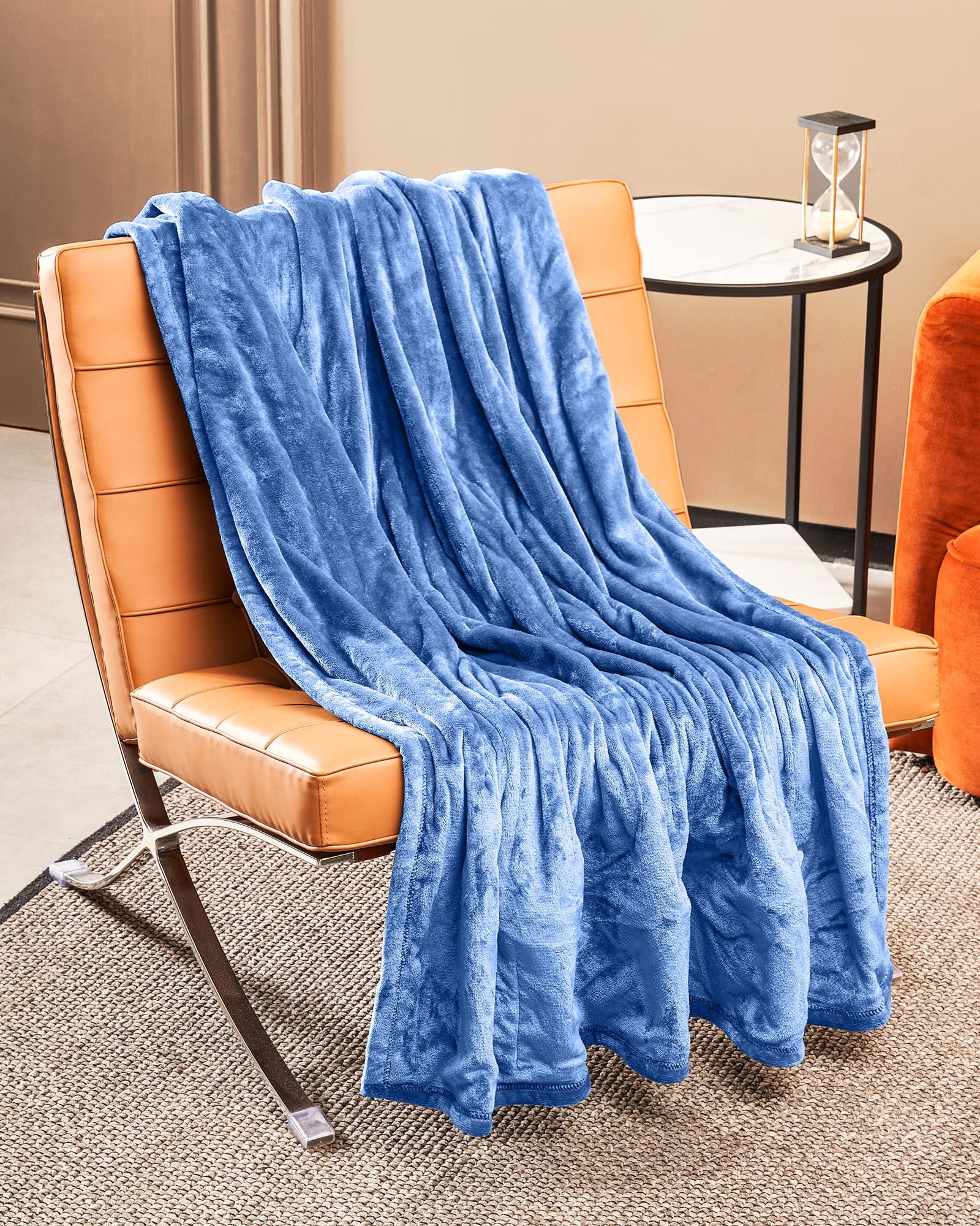 ALLJOY Electric Heated Blanket Throw 50" x 60" Super Cozy Flannel 10