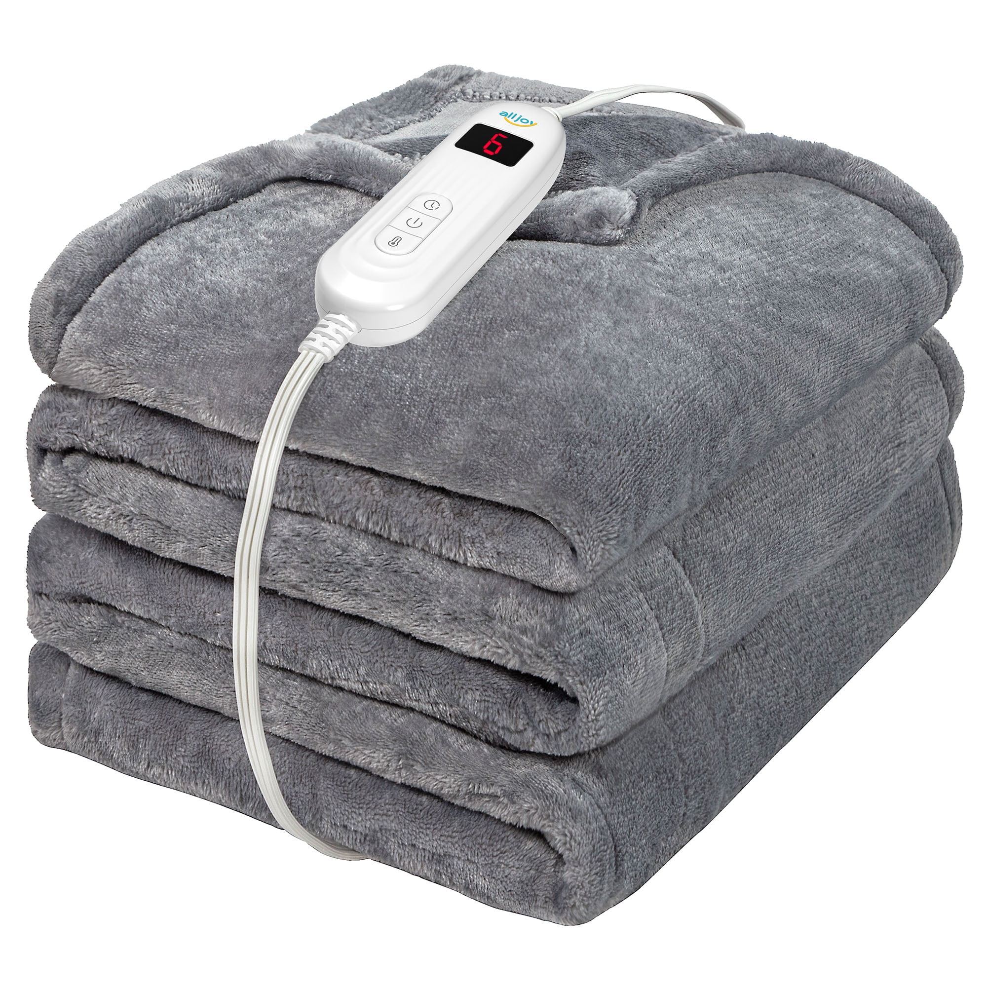 ALLJOY Heated Blanket Electric Blanket Throw 50" x 60" Super Cozy