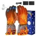 thumbnail image 1 of ALLJOY Heated Gloves，5V 5000mAh Heated Gloves for Men Women Rechargeable,Electric Heated Work Motorcycle Gloves for Men,L,Christmas Gift, 1 of 7