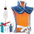 thumbnail image 1 of ALLJOY 24"x33" Shoulder Heating Pad for Back Pain Relief, Fast-Heating, Electric Large Heated Pad for Neck & Wrap with 6 Settings, Auto Shut-Off, the Best Gift for People You Love, Blue, 1 of 9