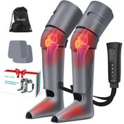 ALLJOY Leg Massager for Muscle Relaxation,Full Leg Air Compression for Circulation and Pain Relief,Foot/Knee Massager with 3 intensities and 6 modes