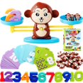 ALLJOY Monkey Balance Counting&Educational Toy Fun Math Learning Games