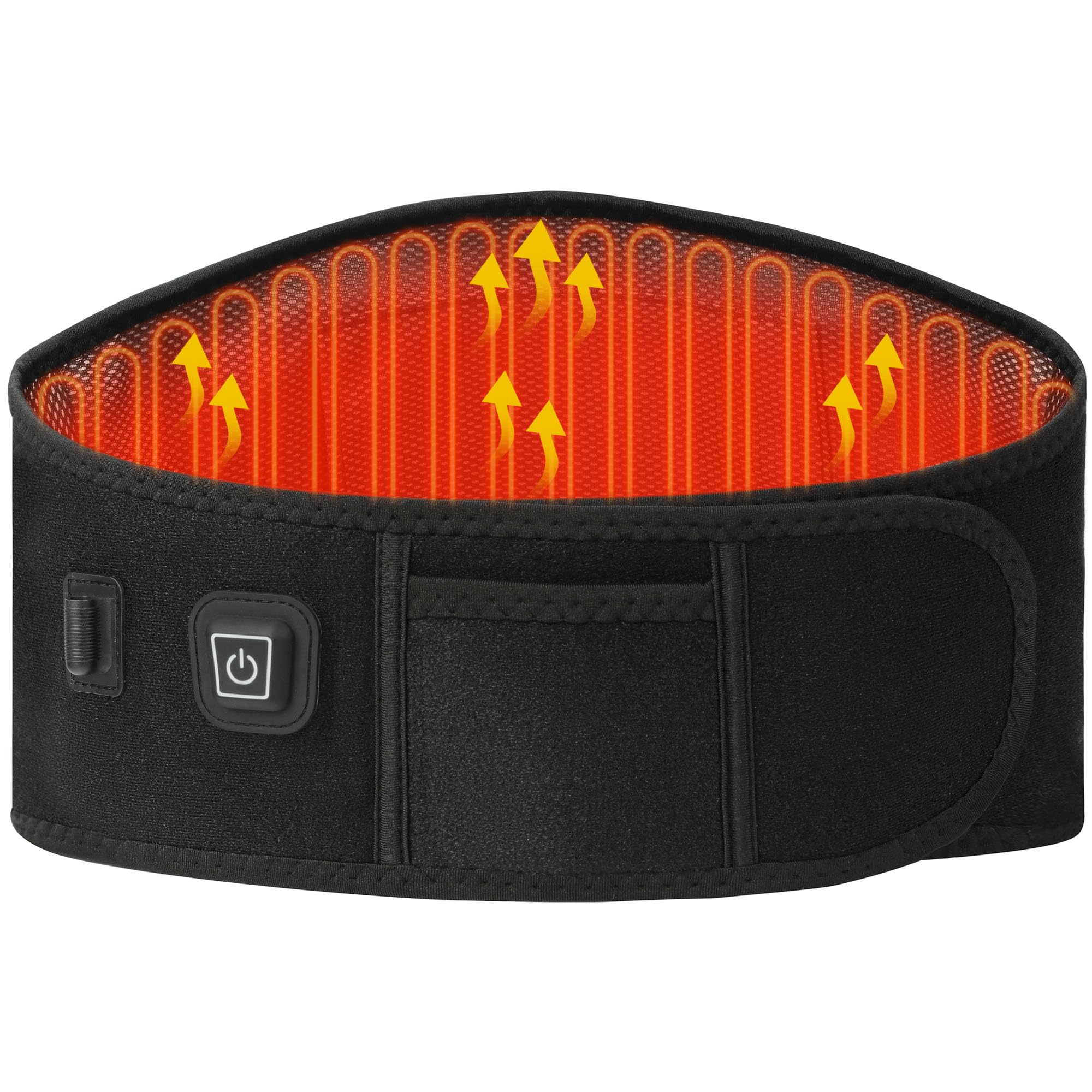 Portable Heating Pad Graphene Heating Therapy Washable Far Infrared USB