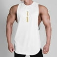 thumbnail image 1 of ALLLIST Big And Tall Tank Tops for Men Workout Gym Pullover Casual Solid Stretch White Sportswear for Men Size M-3XL, 1 of 7