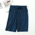 thumbnail image 1 of ALLLIST Blue Women's Pajamas Summer Modal Sleep Shorts Solid Soft Sleepwear Women M-2XL, 1 of 8