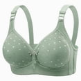 thumbnail image 1 of ALLLIST Green Bras for Women Solid Wireless Bralette Breathable T Shirt Ladie's Bras Size S-XL, 1 of 8