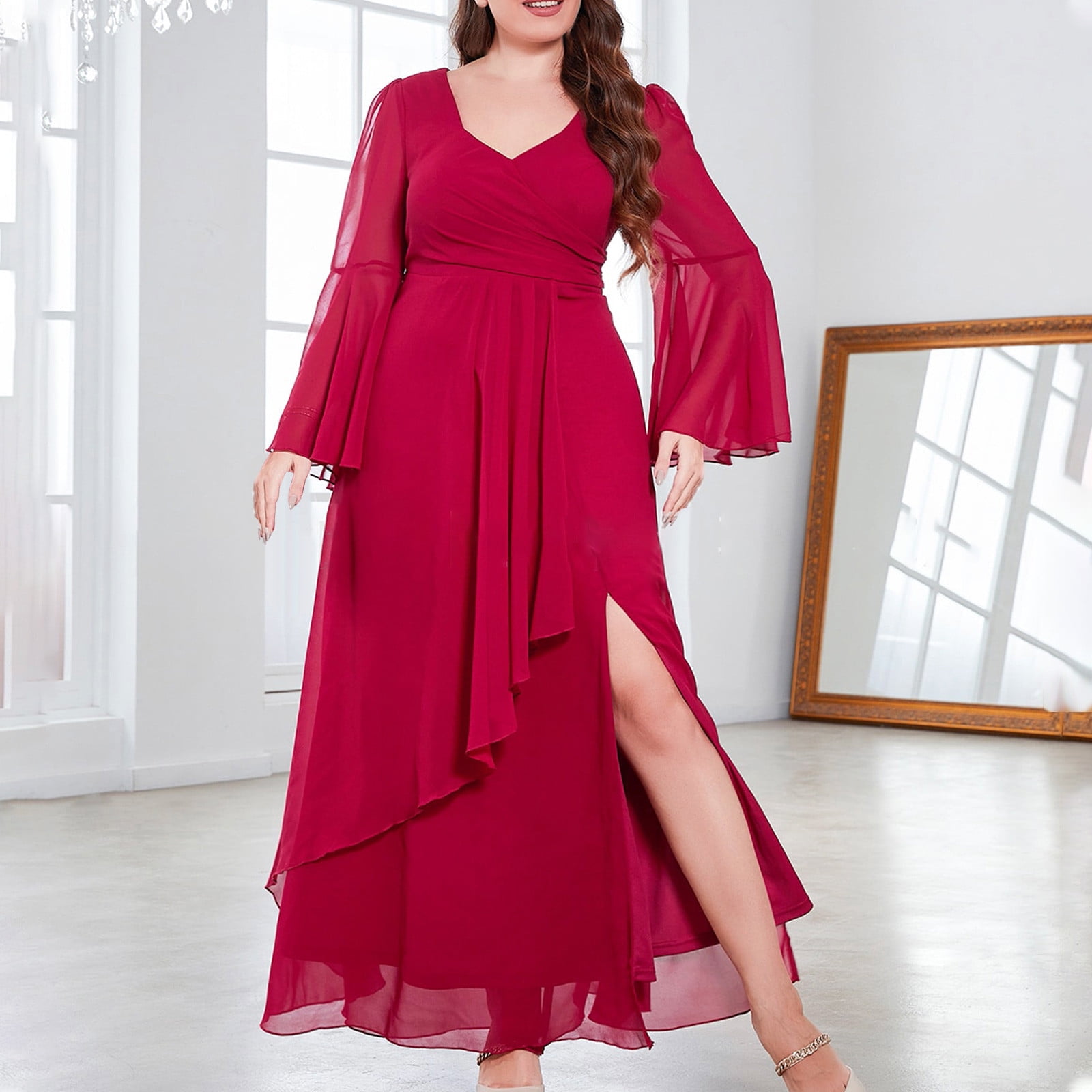 jessica rabbit black dress Plus Size Size:6 - 12 M Color_BLACK 15 Birthday Dresses Blue