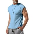 thumbnail image 1 of ALLLIST Mens Tank Tops Workout Blue Gym Pullover Quick Dry Solid Breathable Athleisure for Men Size S-3XL, 1 of 7