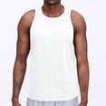 thumbnail image 1 of ALLLIST Mens Tank Tops Workout Gym White Pullover Solid Quick Dry Casual Athleisure for Men Size S-3XL, 1 of 6