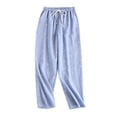 thumbnail image 1 of ALLLIST Pants Pajamas for Women Cotton Bottoms Star Prints Comfortable Blue Home Clothes Women's Loungewear, 1 of 6