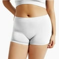 thumbnail image 1 of ALLLIST Short Womens Shorts Mid White Slim-Leg Solid Quick Dry Compression Fit Girls Skorts Nylon,Spandex Compression Fit XXXL, 1 of 4