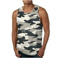 thumbnail image 1 of ALLLIST White Men's Tank Tops Sleeveless Summer Pullover Camouflage Casual Undershirts for Men Size S-4XL, 1 of 4