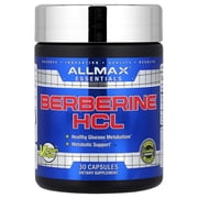 ALLMAX Essentials, Berberine HCL, 30 Capsules 500 mg per Capsule
