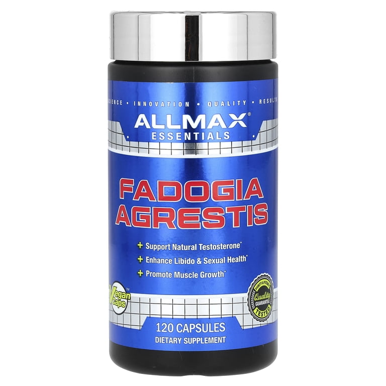 ALLMAX Essentials, Fadogia Agrestis, 325 mg , 120 Capsules