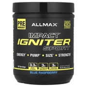 ALLMAX IGNITER, Pre-Workout, Blue Raspberry, 11.28 oz 320 g