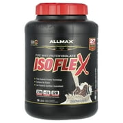 ALLMAX ISOFLEX , Pure Whey Protein Isolate, Cookies & Cream, 5 lbs 2.27 kg