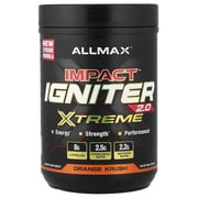 ALLMAX Impact  Igniter Xtreme 2.0, Orange Krush, 14.82 oz 420 g