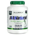 thumbnail image 1 of ALLMAX IsoNatural, Pure Whey Protein Isolate, Unflavored, 5 lbs (2.27 kg), 1 of 4