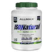 ALLMAX IsoNatural, Whey Protein Isolate, Vanilla, 5 lbs (2.27 kg)