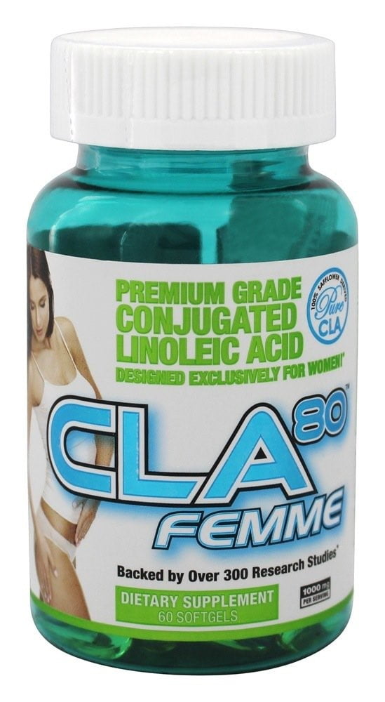 ALLMAX Nutrition CLA80 Femme -- 1000 mg - 60 Liquid Softgels - Walmart.com