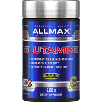 ALLMAX Nutrition Glutamine Powder, 100% Pharmaceutical Grade, 100g, Unflavored, 20 Servings