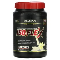 ALLMAX Nutrition Isoflex, Pure Whey Protein Isolate (WPI Ion-Charged Particle Filtration), Vanilla, 2 lbs (907 g)