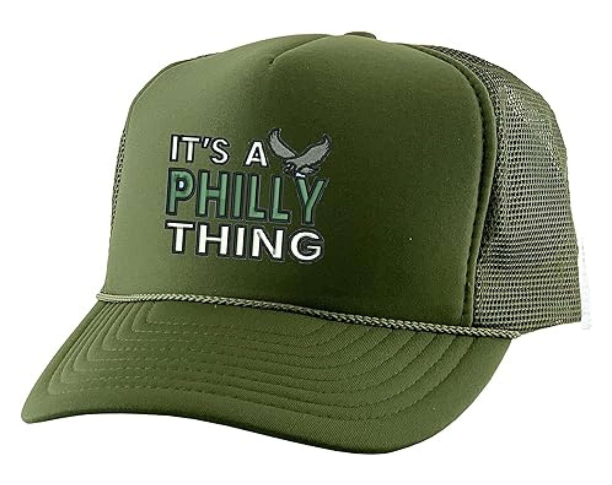 "It's A Philly Thing" Embroidered Trucker Hat - Adjustable Snapback With Mesh Back