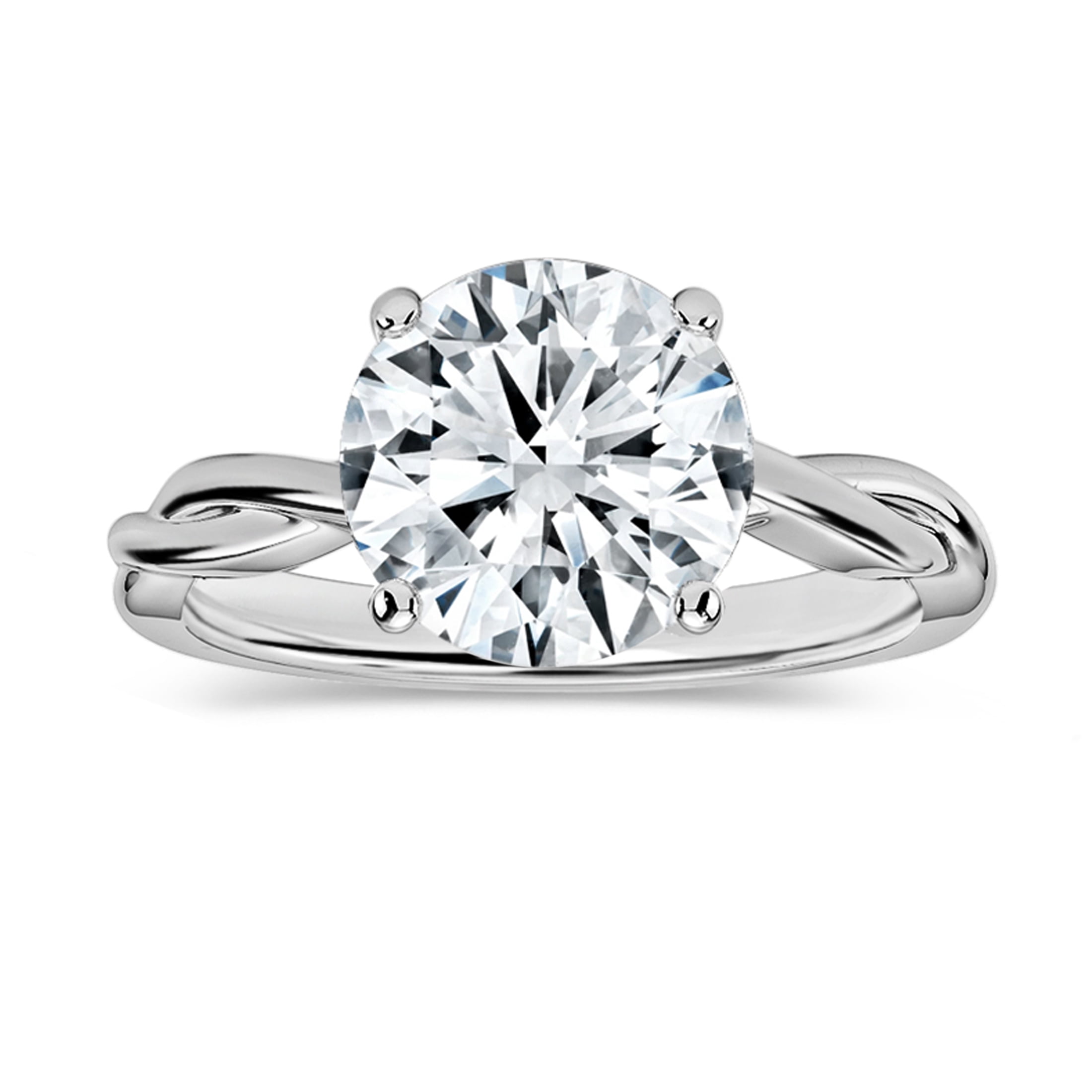 0.25 Carat Lab Grown Diamond Solitaire Pendant - Round White Diamond, 925 Sterling Silver Chain 18 Inch For Women - View #11