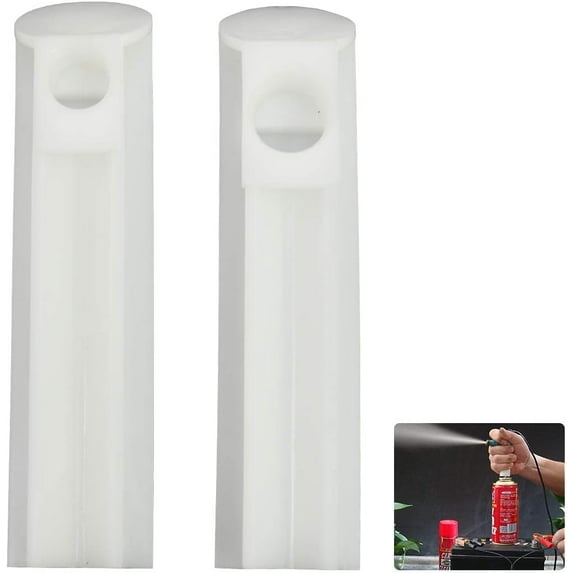 ALLOSUN Universal Auto Car Fuel Injector Nozzle Flush Cleaner Adapter DIY Cleaning Tool Kit Set (Adapter)