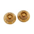 thumbnail image 1 of ALLPARTS Vintage Style Bell Knobs - Gold, 1 of 3
