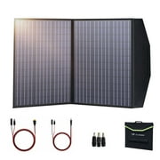 ALLPOWERS 100W Portable Solar Panel for Power Station, Folding Solar Generator Charger with Adjustable Kickstand, IP66 Waterproof for Camping, RV, Boat, Home, Off Grid, Power Outage