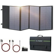 ALLPOWERS 140 Watt Folding Solar Panel Kit, Portable Solar Generator Charger with Adjustable Kickstand, Portable Solar Panel for Camping, RV, Boat, Power Station, Laptop, Home, Power Outage