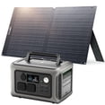 thumbnail image 1 of ALLPOWERS 600W Portable Solar Generator, 299Wh LiFePO4 Power Station with 100W Foldable Solar Panel for Camping, Home Backup, Power Outage, [Shipping Separately], 1 of 13