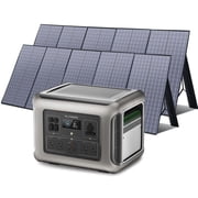 ALLPOWERS R2500 Portable Solar Generator Kit, 2 Pack 400W Foldable Solar Panel with 2016Wh LiFePO4 Battery Portable Power Station 2500W [Shipping Separately]