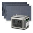 thumbnail image 1 of ALLPOWERS R2500 Portable Solar Generator Kit, 3Pack 200W Monocrystalline Flexible Solar Panel with 2500Watt 2016Wh LiFePO4 Power Station, for Camping, Home Backup, Power Outage [Shipping Separately], 1 of 11