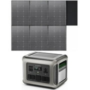 ALLPOWERS R2500 Portable Solar Generator Kit, 600W Foldable Solar Panel with 2016Wh LiFePO4 Battery 2500W Portable Power Station [Shipping Separately]
