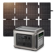 ALLPOWERS R2500 V2 Portable Power Station 1920Wh LiFePO4 Battery 2500W Peak 4000W AC/100W USB-C Output,MPPT 1000W Max, Solar Generator for Home Backup, RV, Outdoor, Camping with 160W Solar Panel