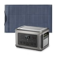 thumbnail image 1 of ALLPOWERS R3500 LiFePO4 Solar Generator Kit, include 1 Pack 100W Monocrystalline Flexible Solar Panel with 3200W 3168Wh Portable Power Station, [Shipping Separately], 1 of 9
