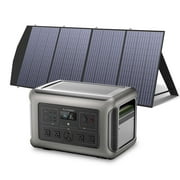 ALLPOWERS R3500 LiFePO4 Solar Generator Kit, include 3200W 3168Wh Portable Power Station with 1 Pack SP033 200W Folding Solar Panel, [Shipping Separately]