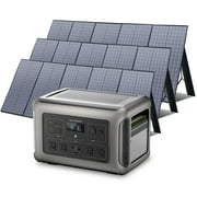 ALLPOWERS R3500 LiFePO4 Solar Generator Kit, include 3200W 3168Wh Portable Power Station with 3 Pack SP037 400W Folding Solar Panels, [Shipping Separately]