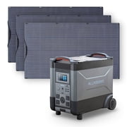 ALLPOWERS R4000 Portable Solar Generator Kit, 3 Pack 200W Foldable Solar Panel with 3456Wh 4000W LiFePO4 Portable Power Station, for Camping, Home Backup, RV, Emergency, [Shipping Separately]